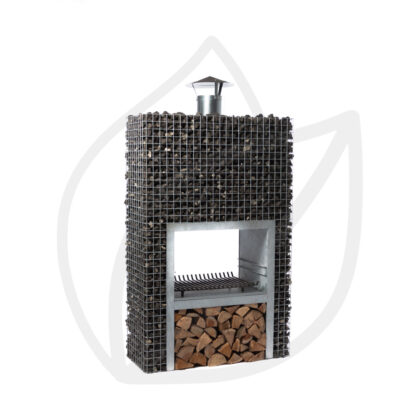 Gabion Grill Flame