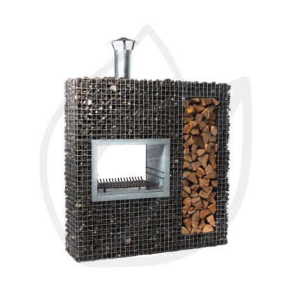 Gabion Grill Inferno